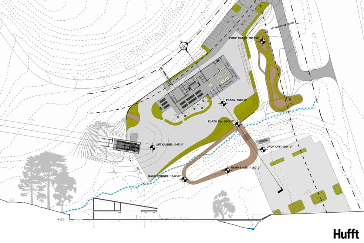Blue Crane site plan for Bella Vista Arkansas development