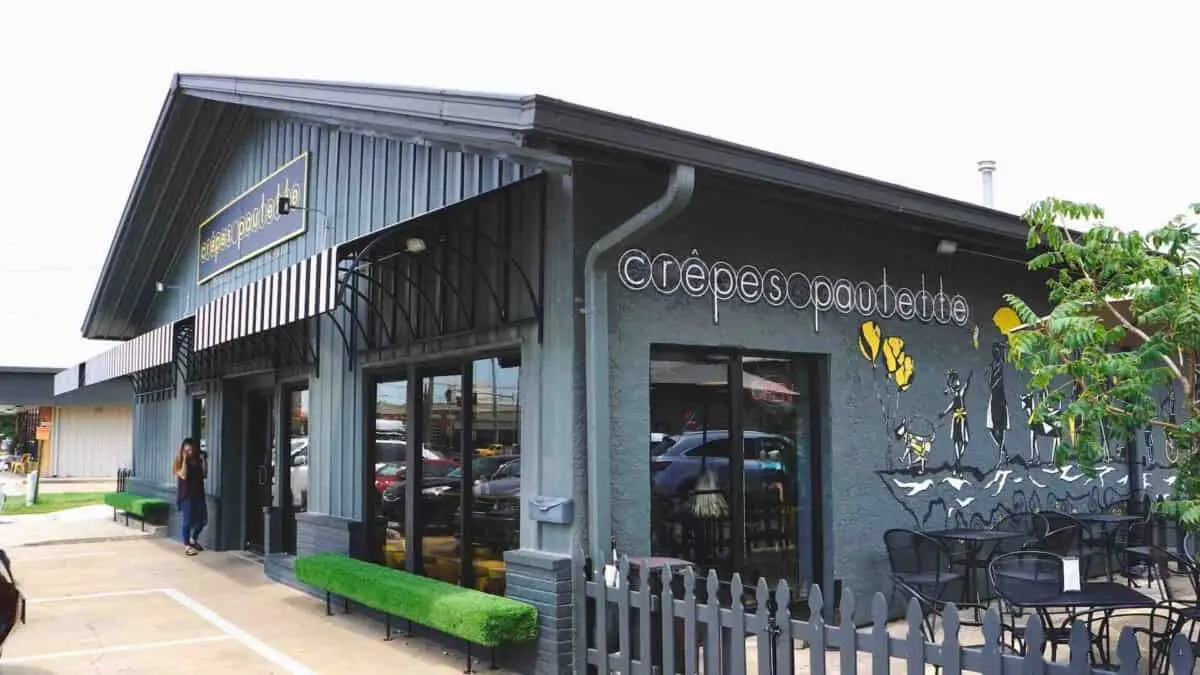 Crepes Paulette breakfast crepe in Bentonville Arkansas