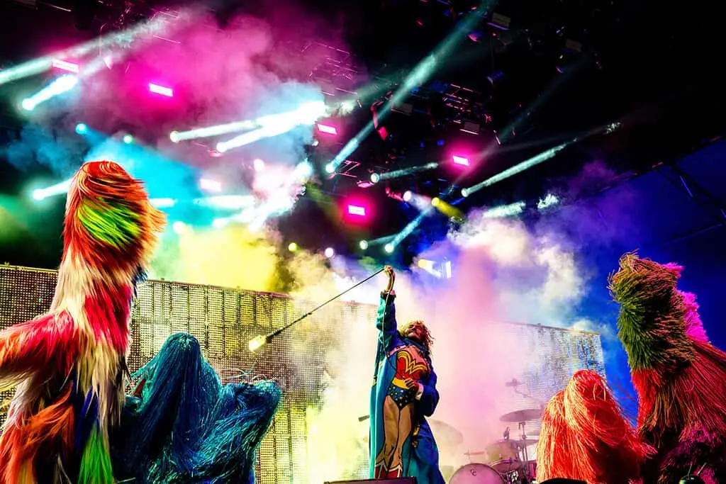 Format music festival outdoor concert in Northwest Arkansas