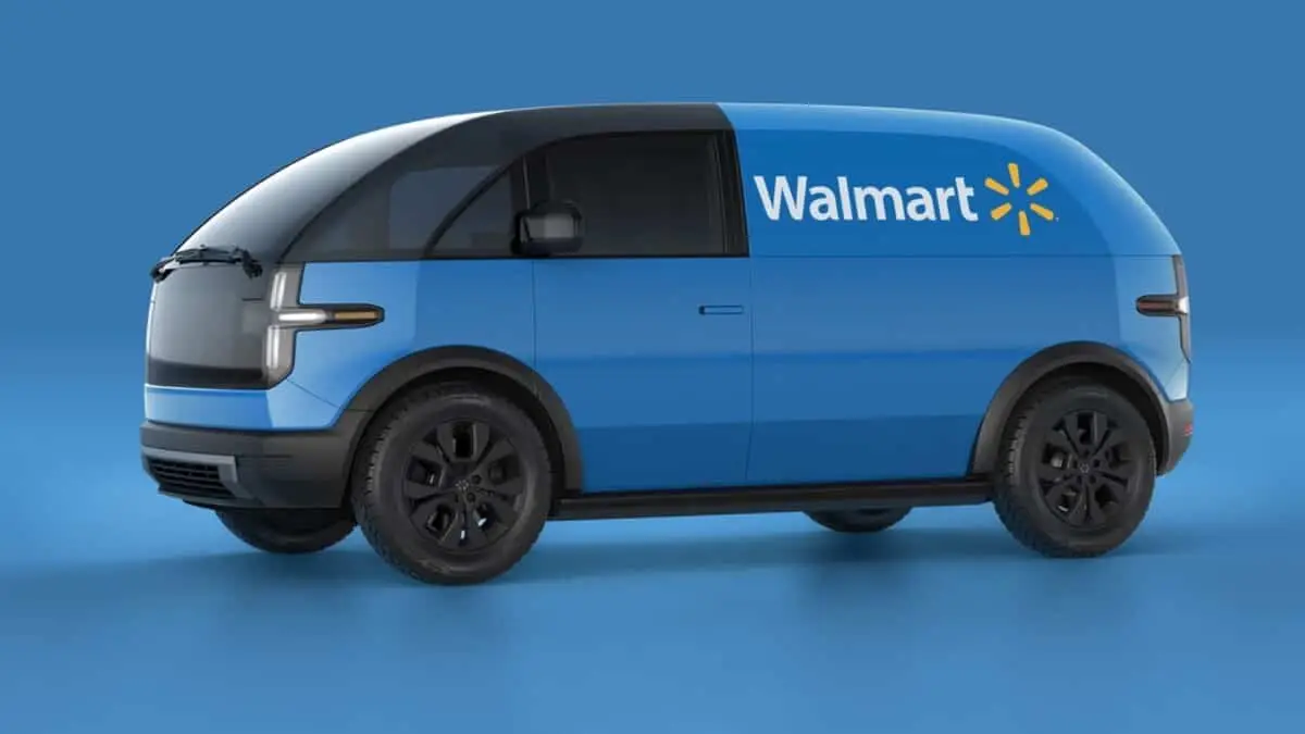 Walmart AI and Canoo electric vehicle in Northwest Arkansas