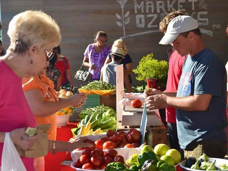 Market of the Ozarks food facility in Springdale Arkansas