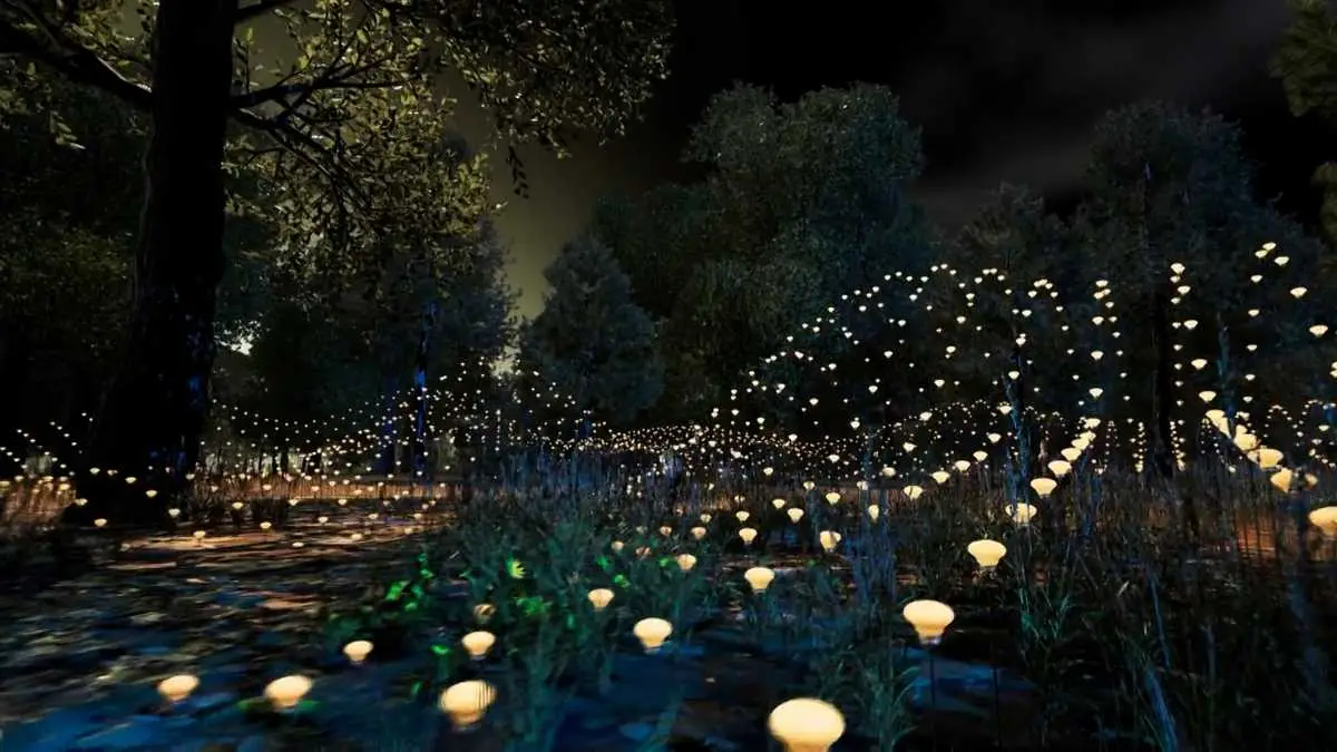 The Listening Forest art installation in Bentonville part one