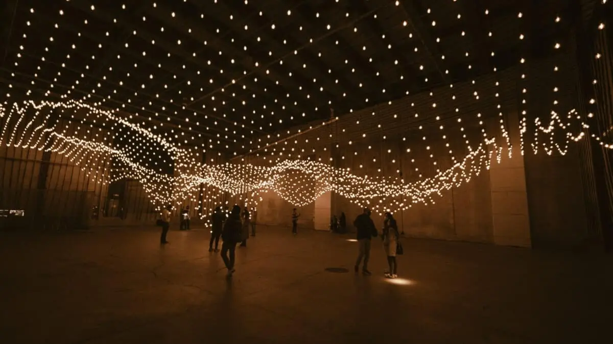 The Listening Forest art installation in Bentonville part two