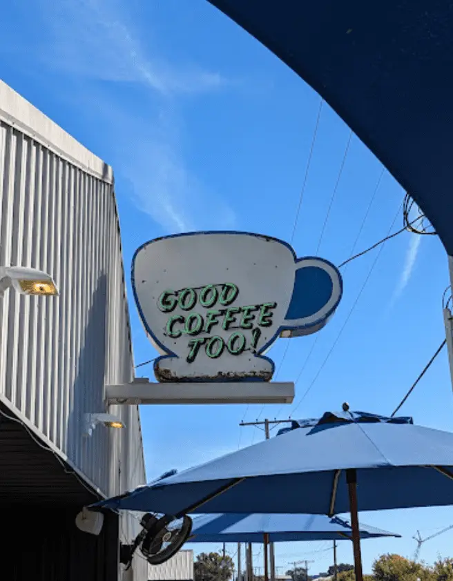 Meteor Cafe coffee and bikes in Bentonville Arkansas