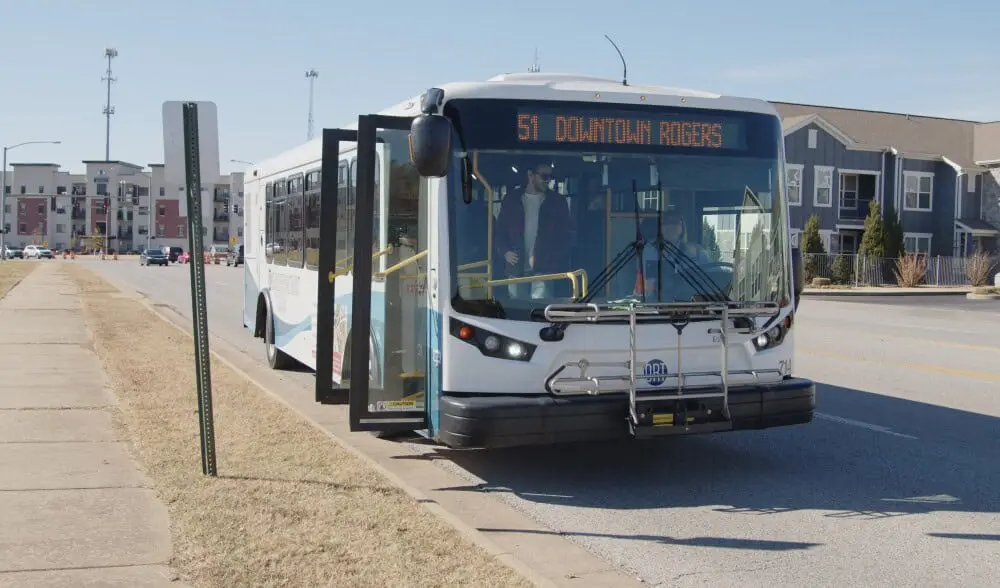 Public transit concept for Northwest Arkansas 2050 plan