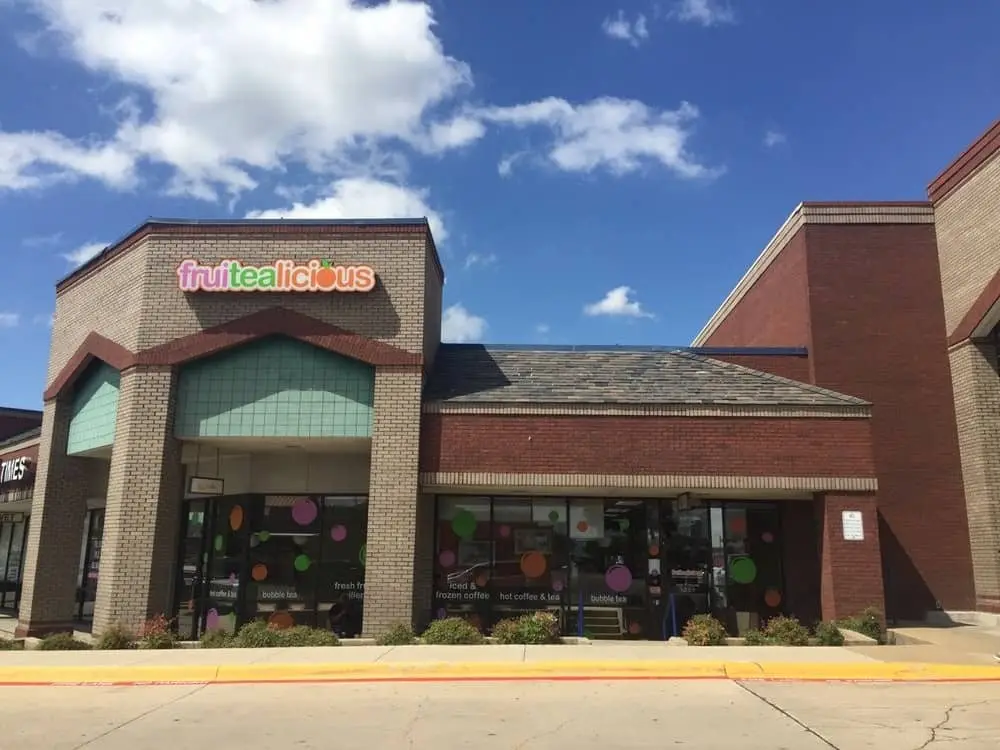 Fruitealicious bubble tea shop in Bentonville Arkansas