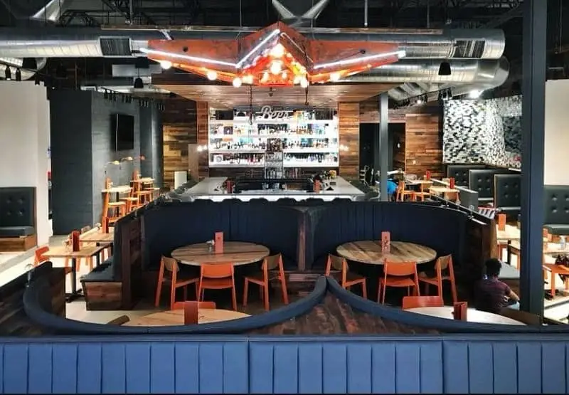 Big Orange burger restaurant in Rogers Arkansas