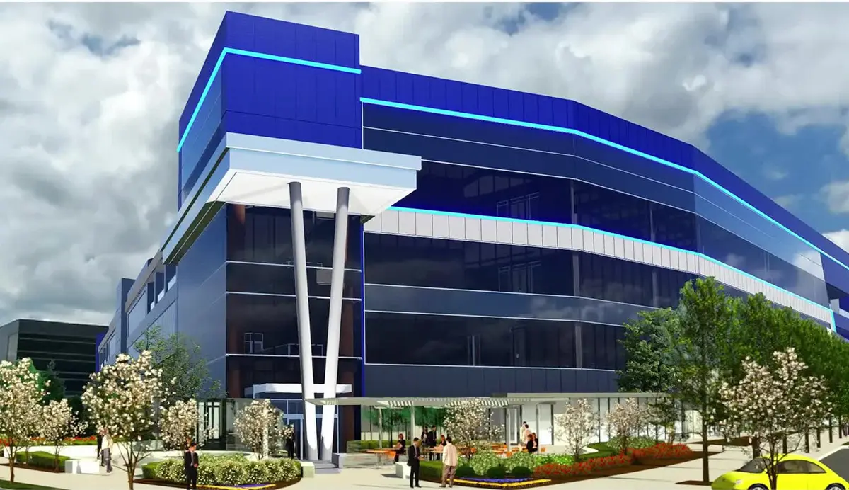 Rendering of The Visionaries, the 400,000-square-foot Class A office building at Pinnacle Hills in Rogers, Arkansas